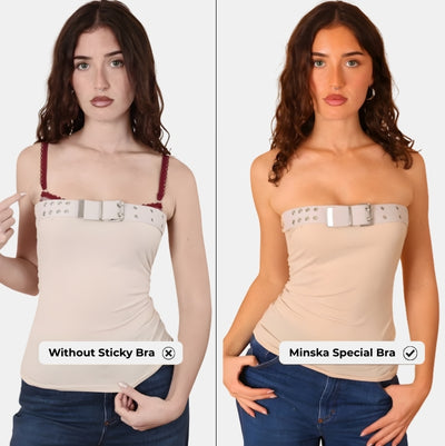 Strapless Push-Up Adhesive Bra™ – Ideal for backless and strapless outfits