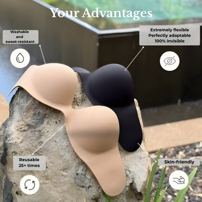 Strapless Push-Up Adhesive Bra™ – Ideal for backless and strapless outfits