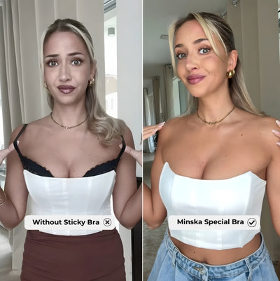 Strapless Push-Up Adhesive Bra™ – Ideal for backless and strapless outfits